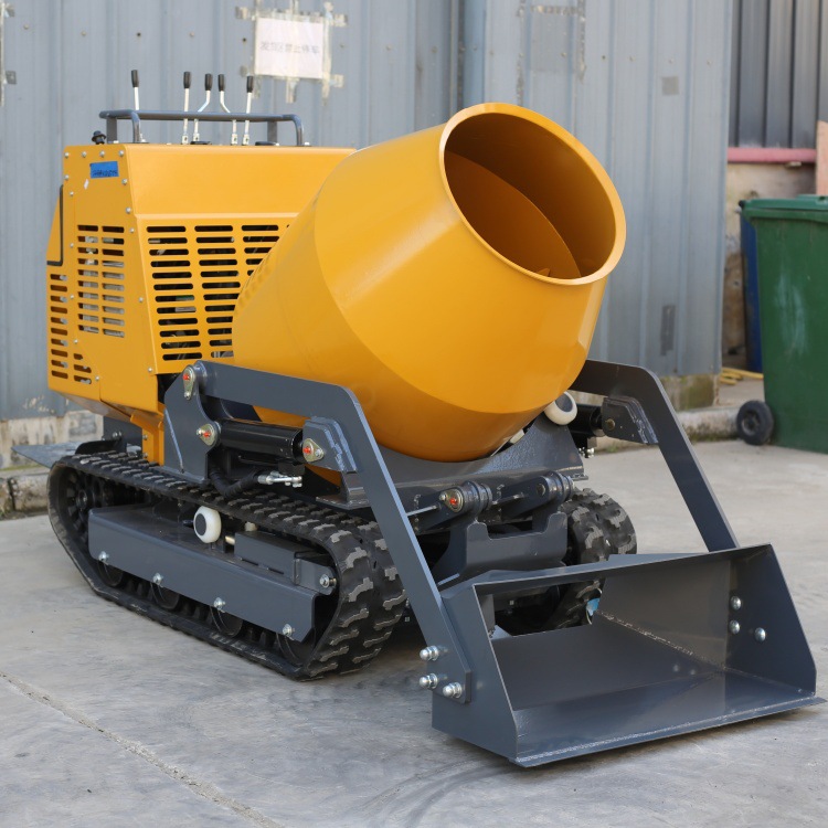 履带式搅拌罐 容积可定 混凝土沙子石 雷一机械 生产厂家