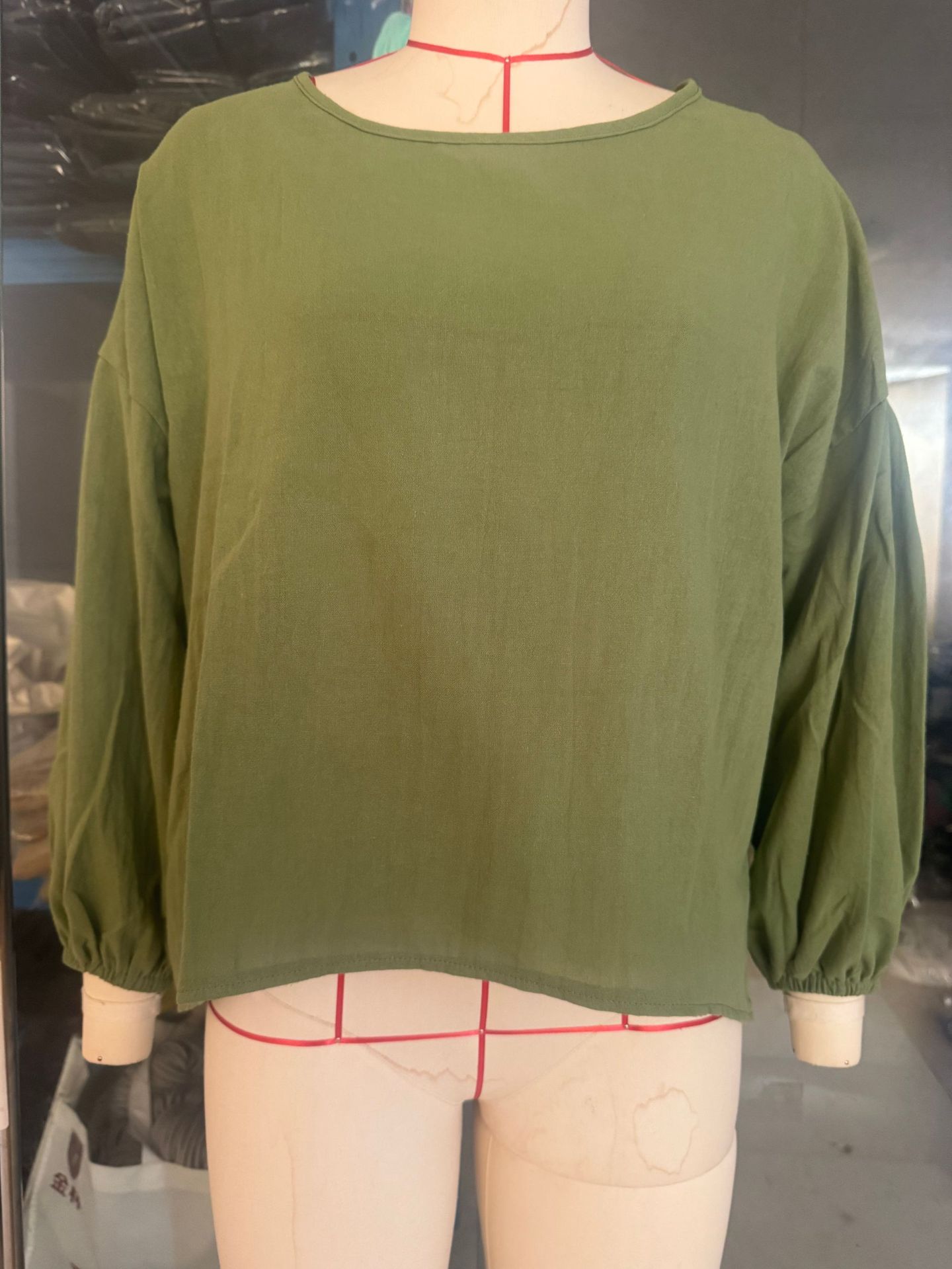 Casual, Office, Daily Occasion Wholesale Women's Elegant Style Temperament Commuter Solid Color Long Sleeve Blouses