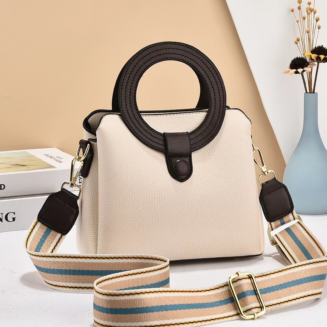 Directo de fábrica textura elegante mamá nuevo estilo nuevo hombro bolsa de mensajero bolso de la señora bolsa tendencia de la moda