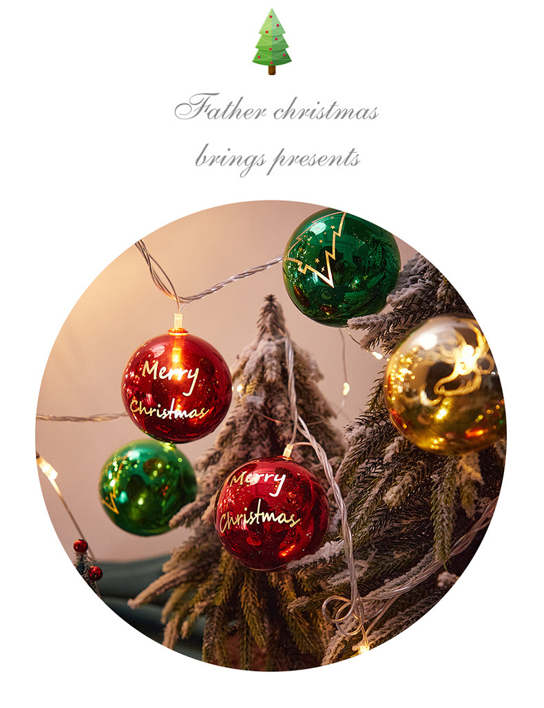 Christmas Fashion Christmas Tree Star Snowflake Plastic Copper Wire Party String Lights 1 Piece display picture 4