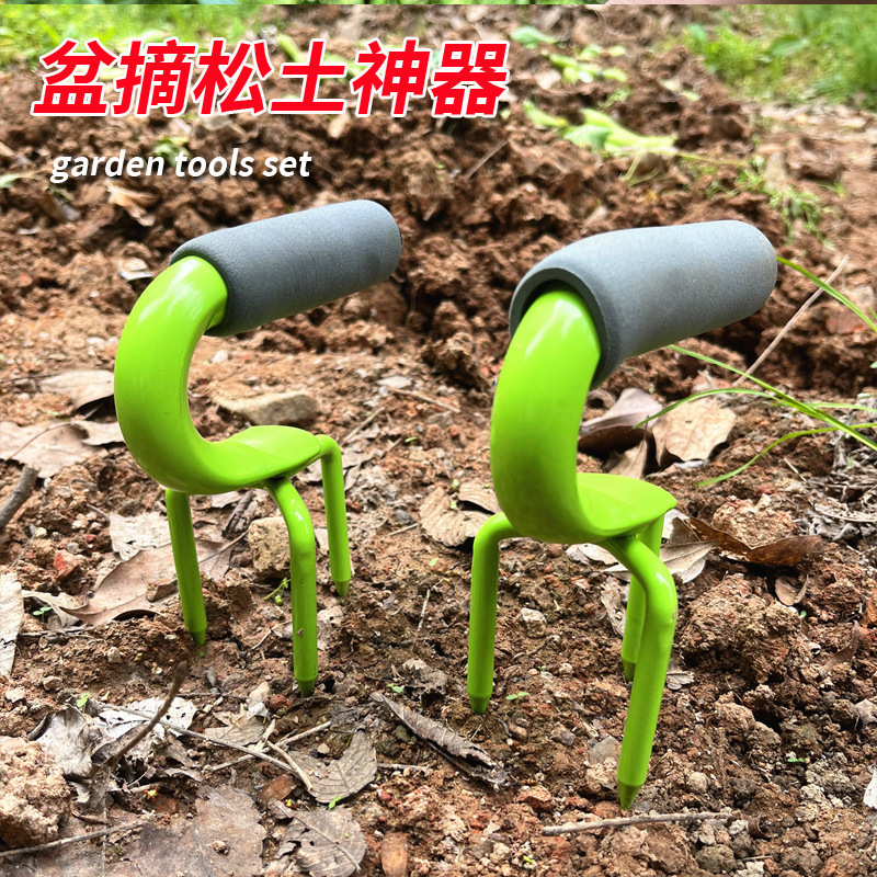 批发翻地松土钢叉子批发挖红薯葱叉萝卜农用粪叉锰钢一体钢叉