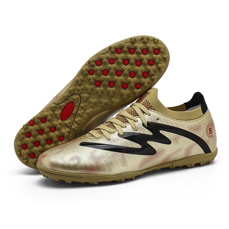 Soccer Shoes Men Kids Studded Training Boots For Artificial Turf_voghion.com