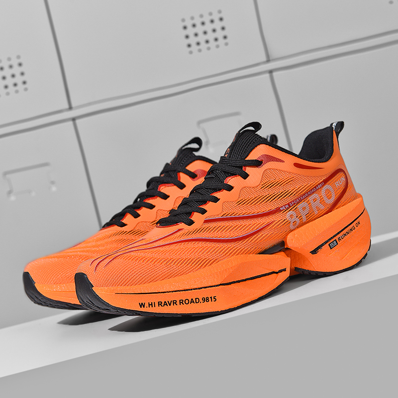 Nuevo conejo rojo 78Pro oficial juvenil tablero de carbono zapatos de corrida primavera zapatos deportivos para niños