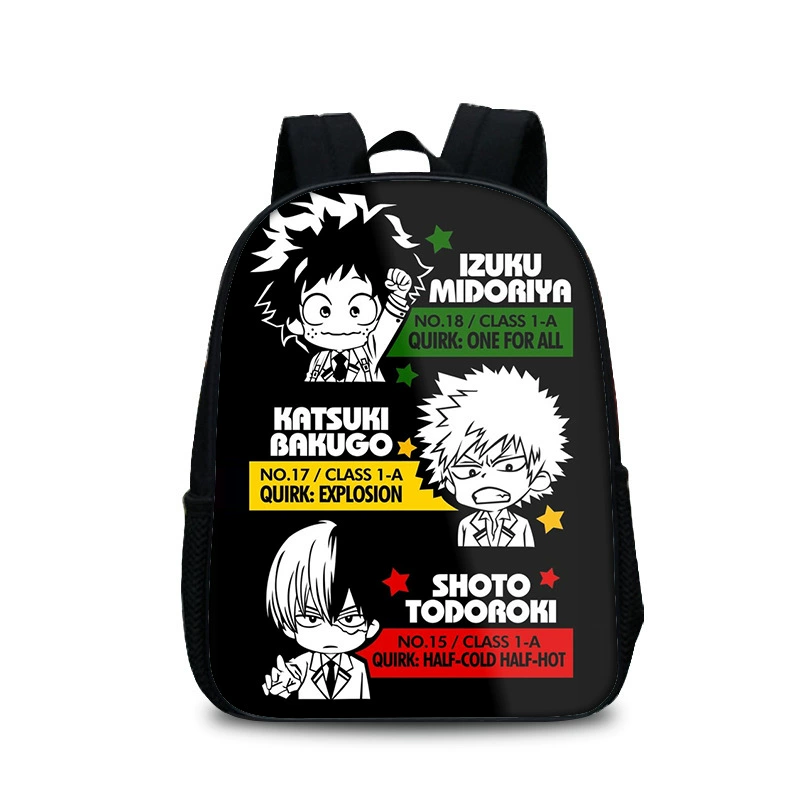 Рюкзак в стиле My Hero Academia 35 см, однослойный школьный рюкзак в стиле колледжа моего героя