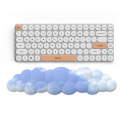 하늘색 구름 키보드 패드