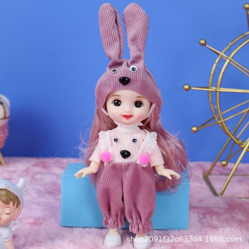 Набор кукол — Принцесса поиграем вDress-Up 17 см, Семейный набор для игры с несколькими нарядами