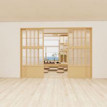 日式移门榻榻米门和室门日式格子窗和室隔断雪见门榻榻米推拉门格