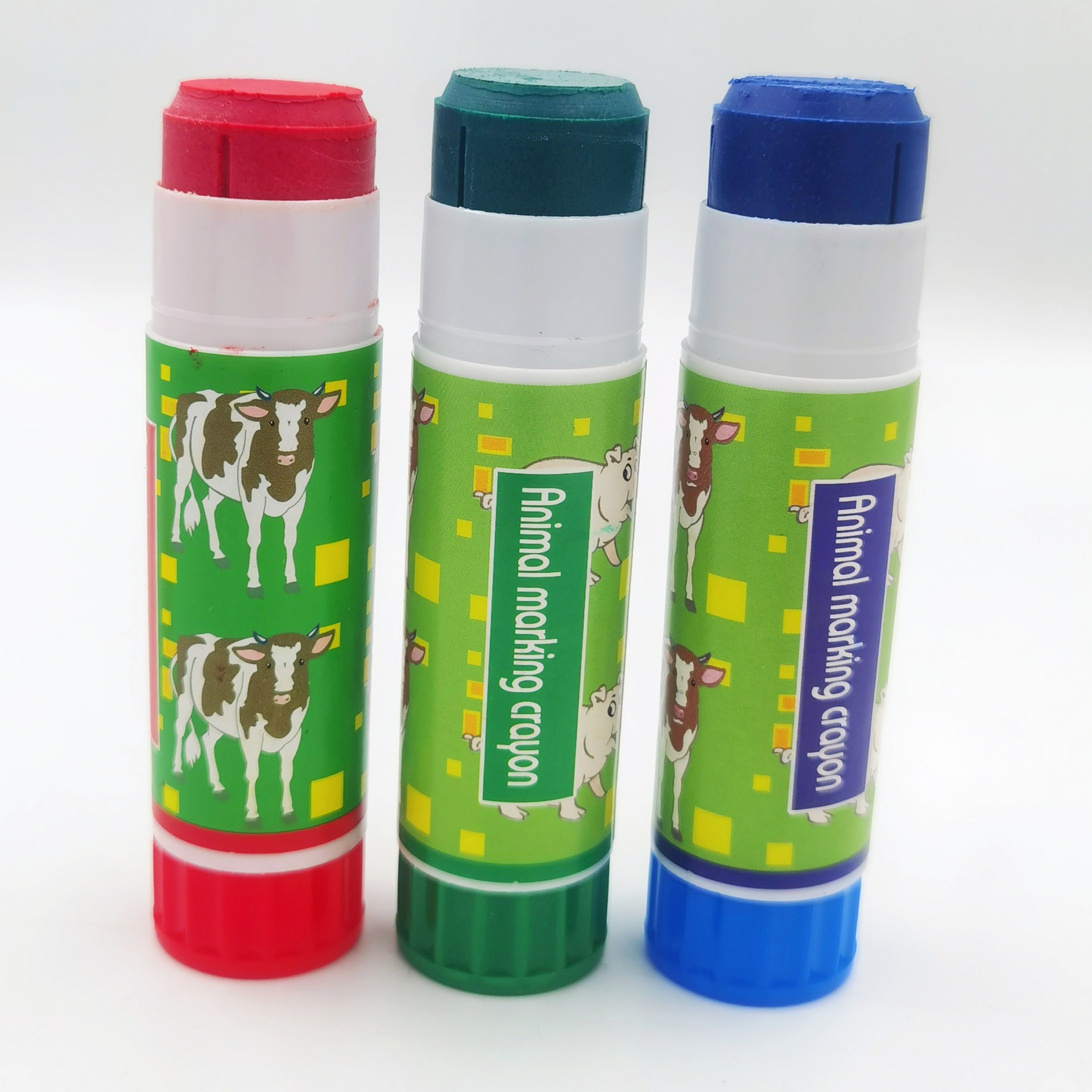Marca de cerdo crayón uso animal crayón ganado ovejas cerdo cuerpo cepillo marca crayón granja marca crayón