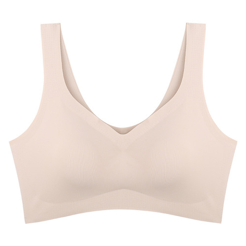Japan's Shangpin Anxin Fourth Generation Seamless Wire-Free Push-Up Women's Underwear Sleeping Sports Vest Bra