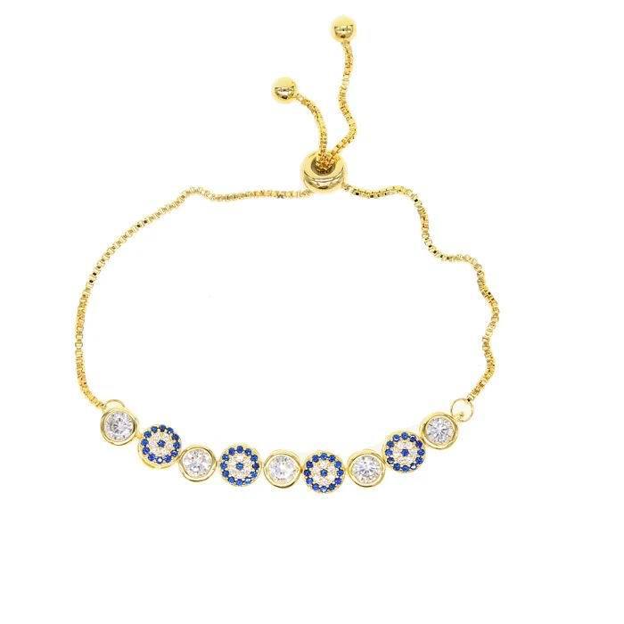 Lucky Evil Eye Red String Bracelet Adjustable Protection Jewellery_voghion.com