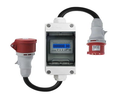 Vehicle Cee Power Female | Elektrikli avtomobil şarj cihazları - seat-5p16a-head-5p32a-with-electric-meter