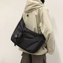 日系机能包运动风工装包休闲斜挎包女大容量上课通勤包单肩挎包潮