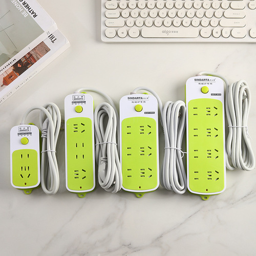 Wholesale high power power strip multi-hole switch power strip office power wiring strip industrial socket