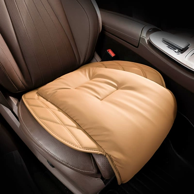 seasons, breathable, anti-stain, leather – Seat cushion, seat cover - s-model-anti-stain-leather-vintage-brown-front-row-single-seat