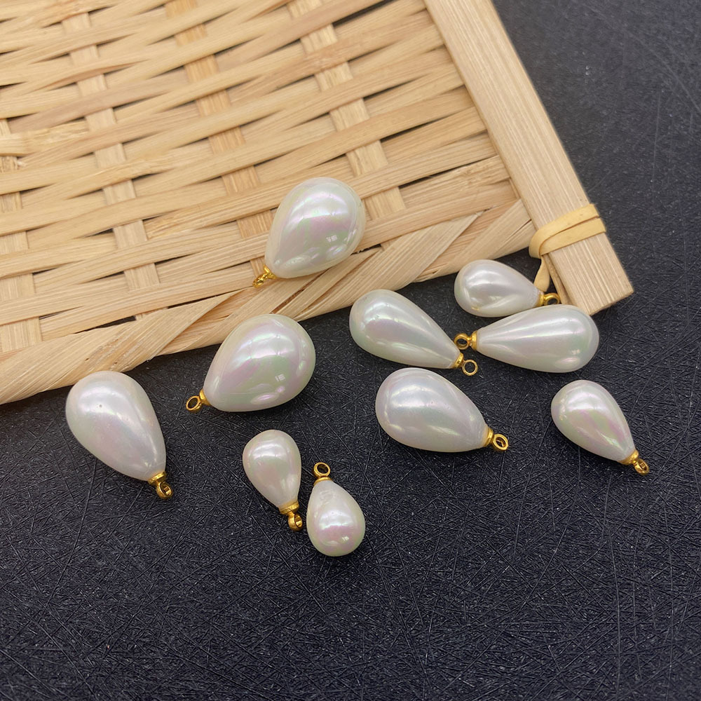 6g Weight Pendant Jewelry Making Type 15x23mm Jewelry Making Size Shell Inlay Material 1 Piece 15x23mm Shell Shell Geometric Pendant DIY Jewelry Accessories Necklace