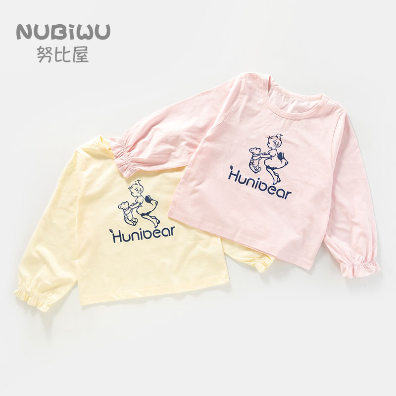 春夏季新款女童薄款女宝T恤莱卡纯色吊带打底衫透气吸汗