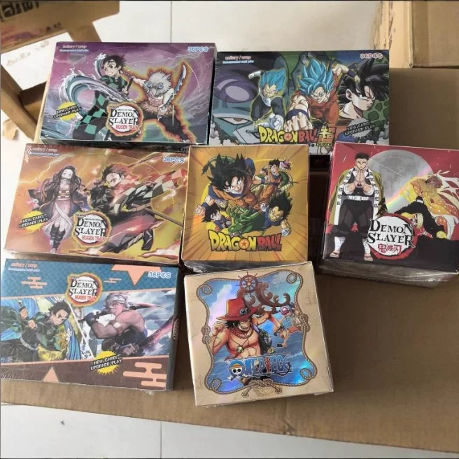 Dragon Ball, мультфильм флеш-карточка, карты, (Cross-border торговля), Английский, оптовый
