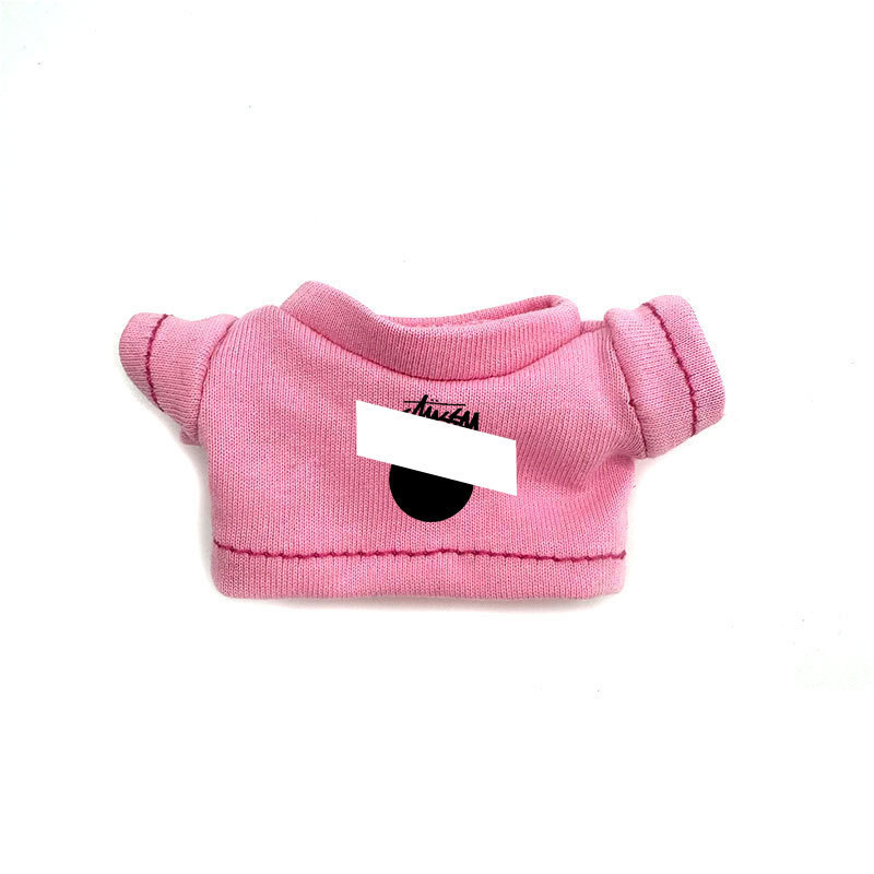 labubu ベビー服 labubu ペンダント服ユニバーサルビッグブランドトレンディカジュアルスウェットシャツ Tシャツショーツスーツピンク|undefined