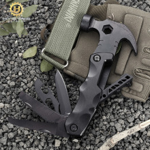 户外多功能羊角锤子不锈钢钳锤户外多用组合工具安装地钉锤子定制