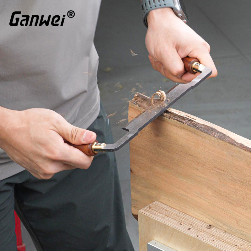 木工一字拉刀刮刀削木刀去树皮刀木匠修边手工diy工具ganwei|undefined