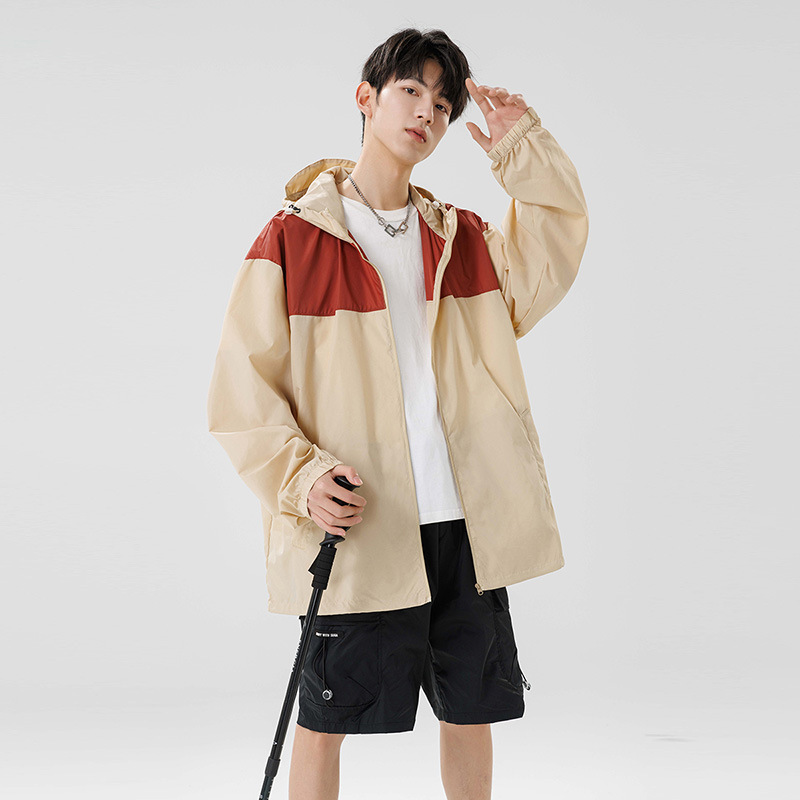 Ropa de protección solar de deporte al aire libre ropa de piel UV UPF50 + abrigo de verano