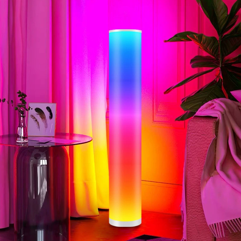 Гостиная/спальная атмосфера лампа RGB граффити украшение угол дома лампа APP Bluetooth внутри музыка LED напольная лампа