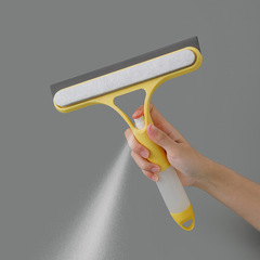 Multifunctional liquid glass wiper for car dual-side windows, home window cleaner, bathroom wall scraper