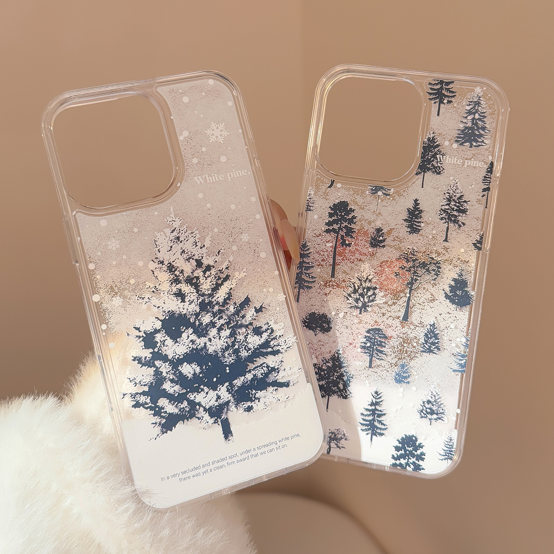 Housse De Protection Pour Iphone 16 15 14 13 Pro Max Design Montagne_voghion.com