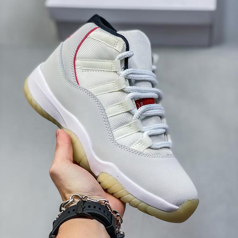 Transfronterizo Putian zapatos aj11 Gamma Azul Gran Demonio zapatos deportivos zapatos de carrera frescos gris negro rojo Joe 11 zapatos de baloncesto de alto nivel