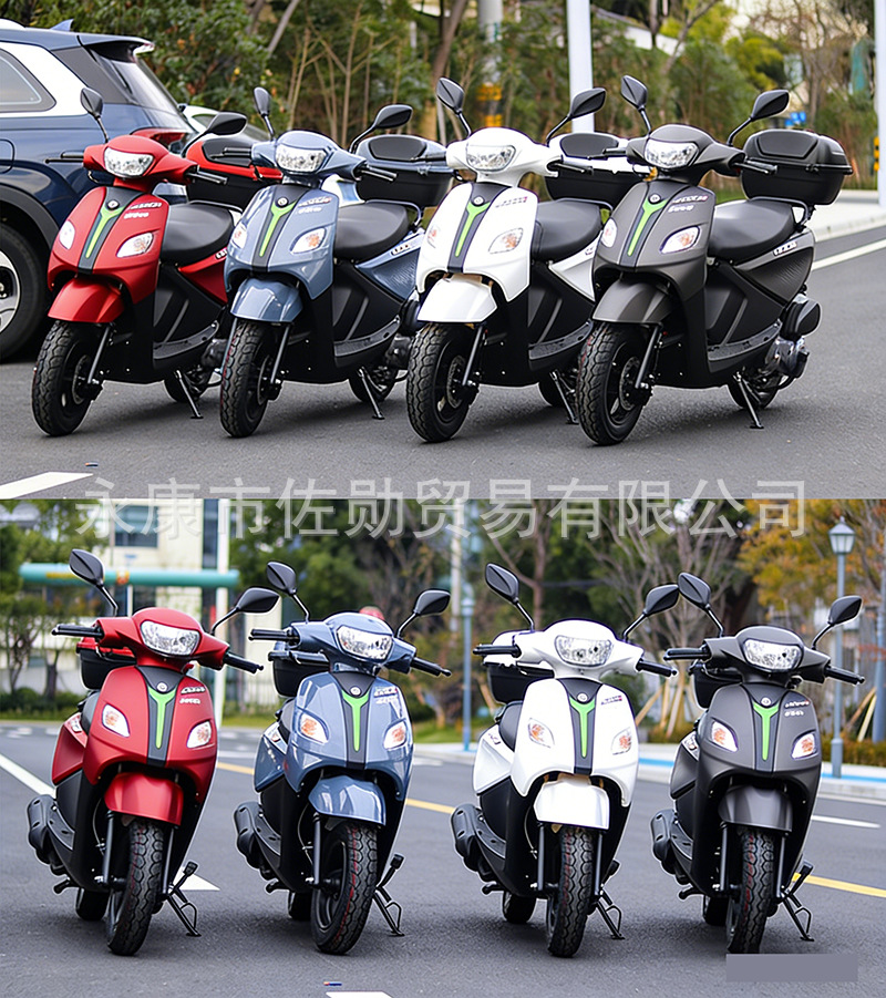 Qiaoge JOG 125cc motorcycle is fuel-efficient and can be registered nationwide for both men and women
