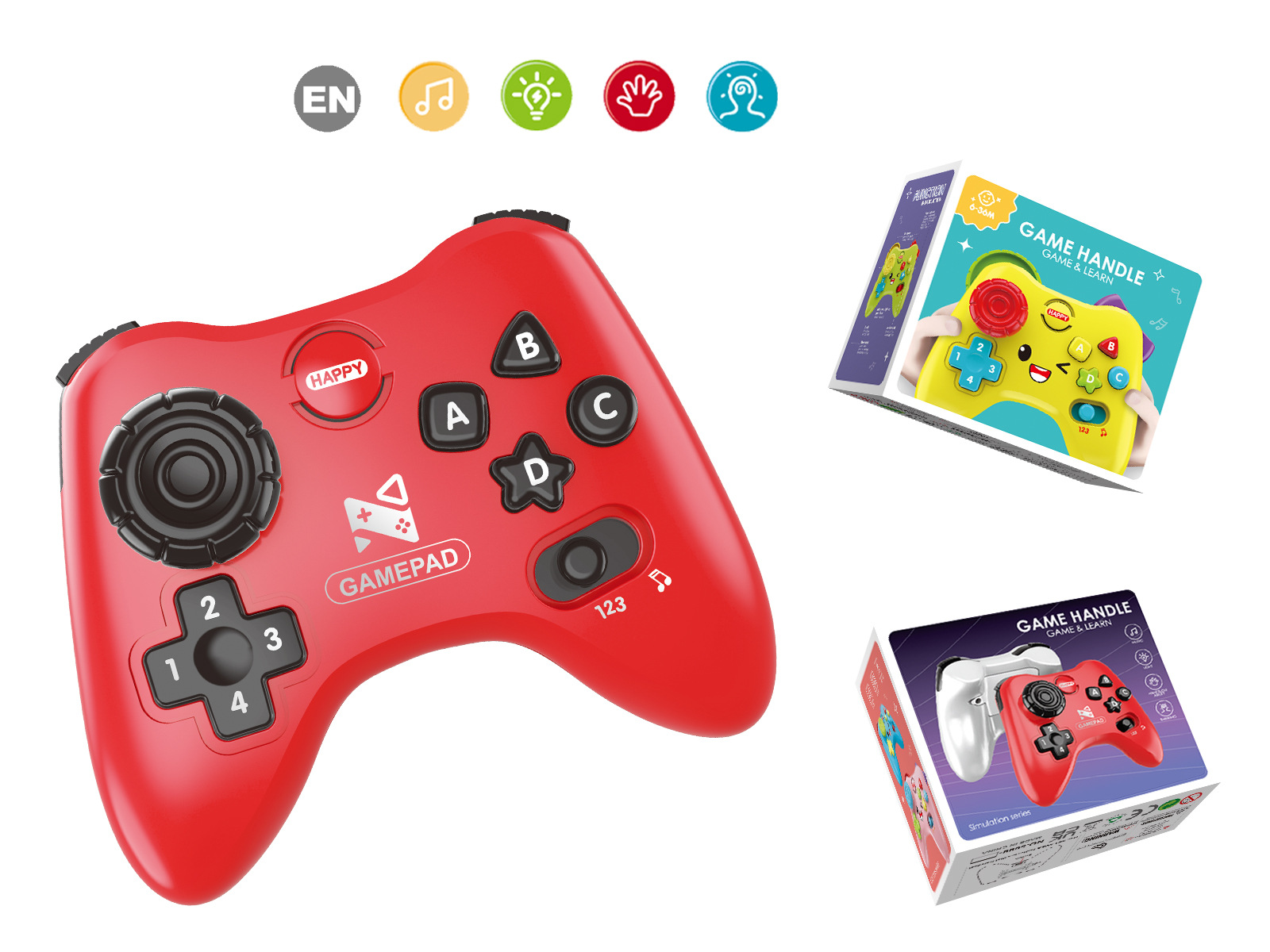 Transfronteriza nueva máquina de juego de simulación de dibujos animados mango español educación temprana máquina de aprendizaje educativo infantil niños juguetes de música