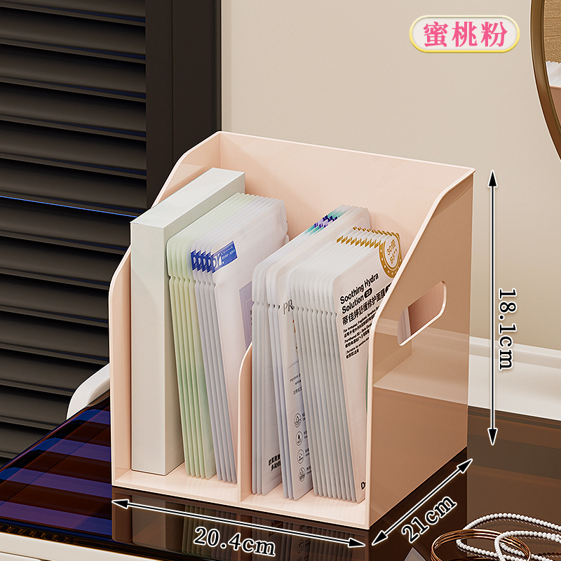 Caja de almacenamiento de cosméticos, escritorio, caja de almacenamiento de alta calidad, tocador de gran capacidad, productos para el cuidado de la piel, máscara de lápiz labial, estante de almacenamiento