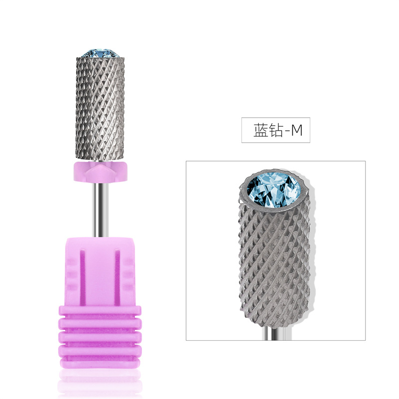 Manicura especial transfronteriza con diamante cabeza de molienda de acero de tungsteno herramienta de eliminación de uñas máquina de molienda de uñas cabeza de molienda especial al por mayor