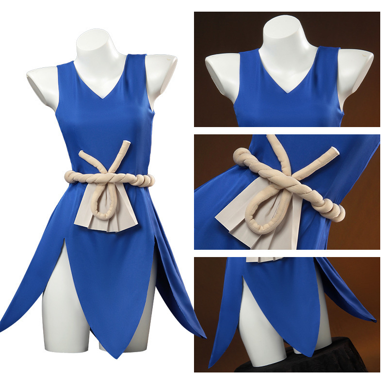 Dr STONE 石纪元cos服 琥珀 日系动漫二次元角色扮演cosplay服装|undefined
