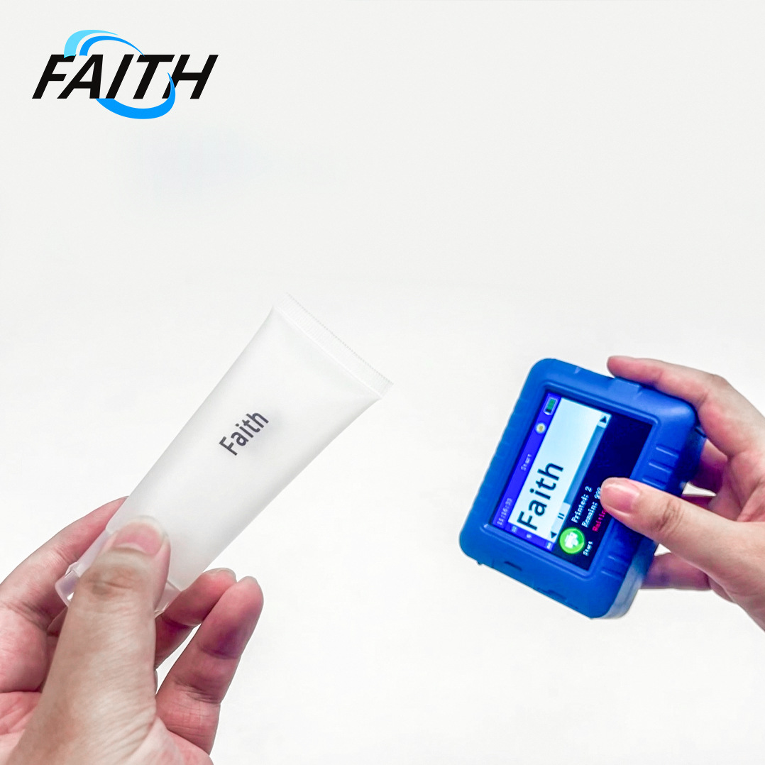 FAITH Industrial Preferred Mini impresora de inyección de tinta de mano Fecha de envasado de alimentos Mini impresora de codificación pequeña inteligente