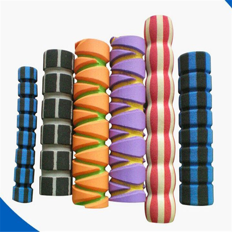 彩色柔软泡棉管手把套 磨砂橡塑手把套 防滑吸汗NBR海绵护套