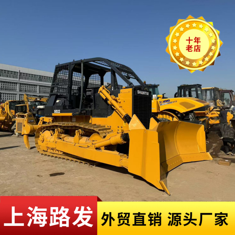 Exportación de excavadoras de segunda mano Carter / Komatsu / Shan push sd16 sd22 excavadoras D