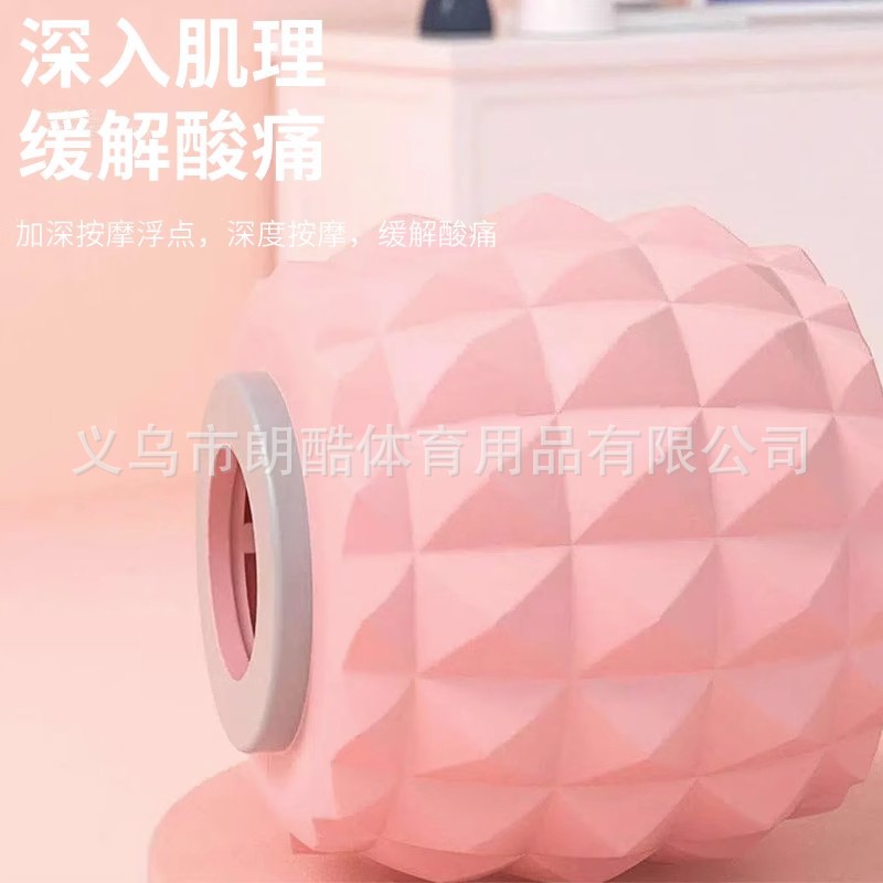 Anillo de nueve ruedas clip de pierna masajeador draga Meridian relax pierna músculo rodillo fitness yoga equipo auxiliar