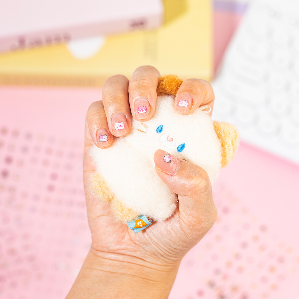 Yu Xian Pet Nail Nail Nariz pequeña Pegatinas