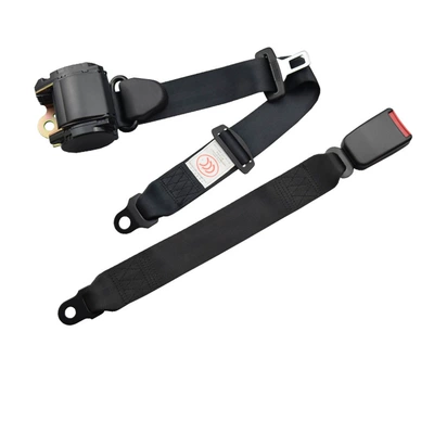 Car seat belt, three-point seat belt, bus - k3-retractor-assembly-45cm-ribbon-base
