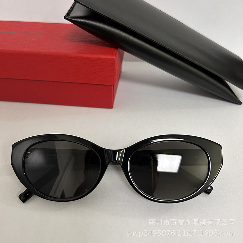 ハイエンドヤングツリーキャットアイサングラスレディースファッションヨーロッパとアメリカの貿易クロスボーダー抗UVサングラスメンズM148