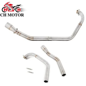 Motorcycle modified exhaust pipe front section R15 V1 V2 V3 stainless steel front section V3 front section