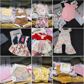 新Patpat外贸品牌混搭风格儿童服装库存可爱风精品四季款尾货批发