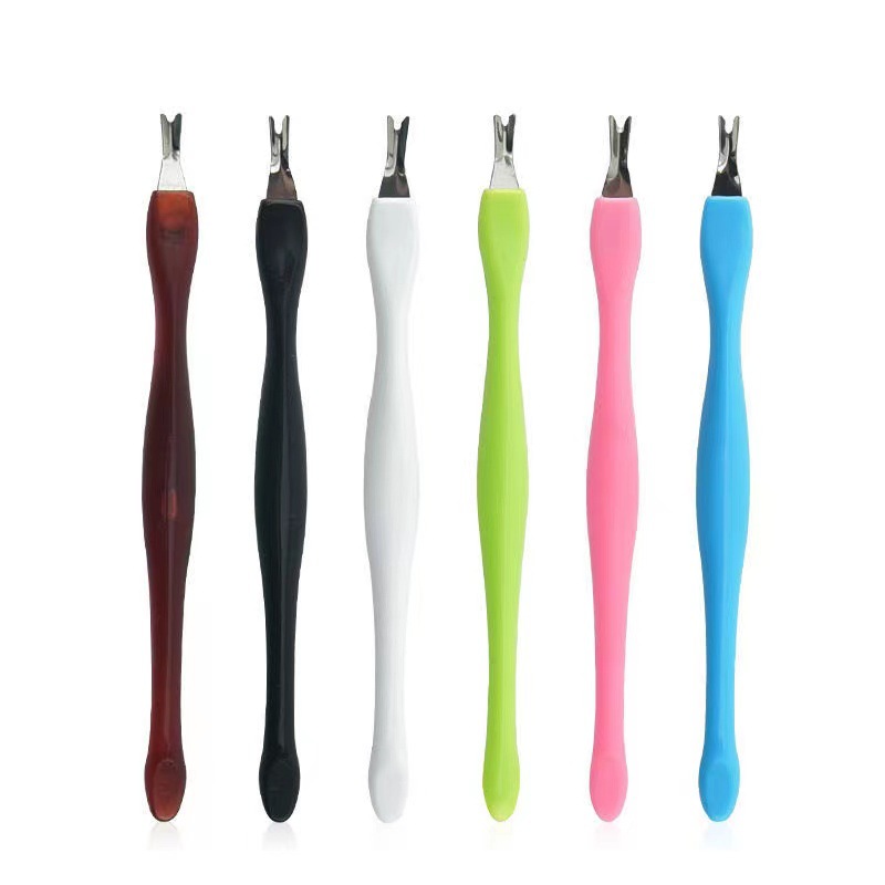 exfoliating sharp manicure tools set for nails stainless steel for…