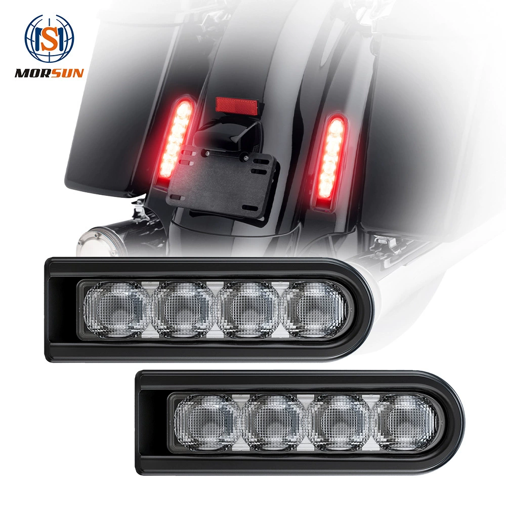 Галлея светодиодные боковые огни для 2014-2022 Davidson шоссе King Avenue скольжения сигнальные огни модификации