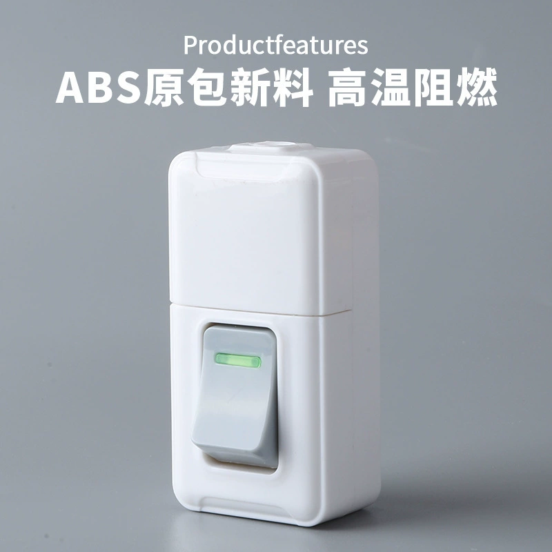 Мощная рука нажимает одну кнопку управления Кнопка переключатель Чистая медная проводка типа лодки тумбочка светодиодный домашний выключатель