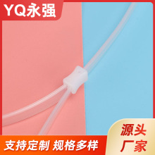 厂家现货pp塑胶拉链条 拉链自封条边拉夹链 凹凸扣PP 全新料