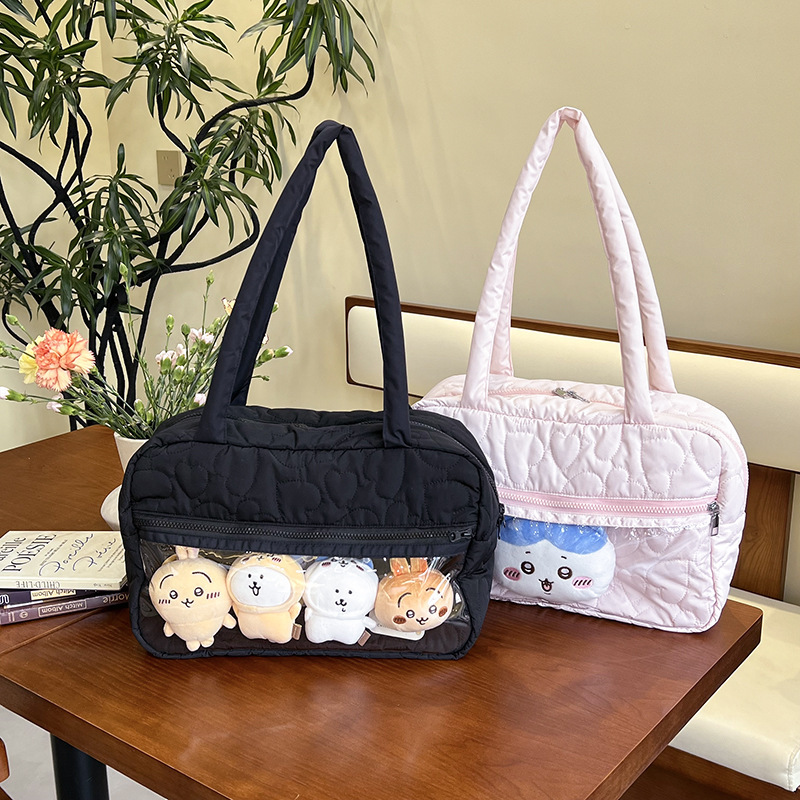 Girl's Pain Bag Animation Peripheral Large Capacity Cute Shoulder Bag Female Student Portable Large Capacity Handbag