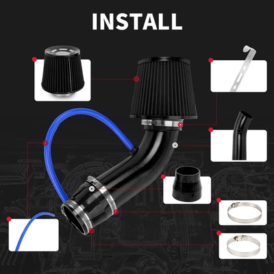Air filter 76mm Aluminum Alloy Filter