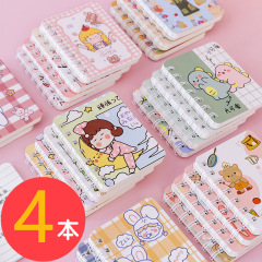 かわいいA7リングノート 学生ノート 子供文具 ホリデー賞品 ギフト 漫画ミニポケットノート